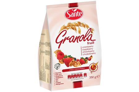 Отзыв на Сухие завтраки Sante Granola (Мюсли ягодные)